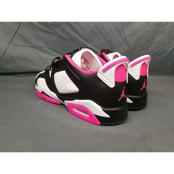 Jordan 6 Retro Low (GS) Sneakers Black Pink Size 3Y NEW IN BOX! - Picture 7 of 13
